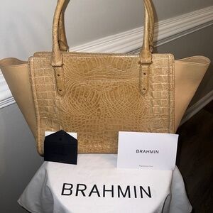 Brahmin Petra II Camel Calhoun - Gently Used
